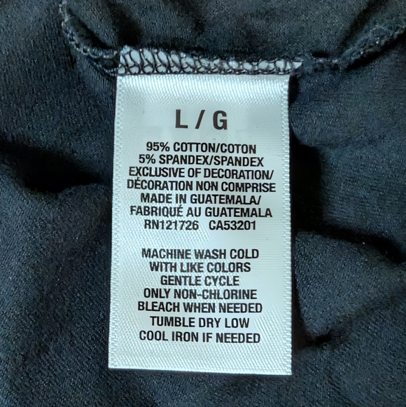 Aeropostale Junior's Favorite Cami Y2K Black Stretch Tank Top Size L - Picture 3 of 7